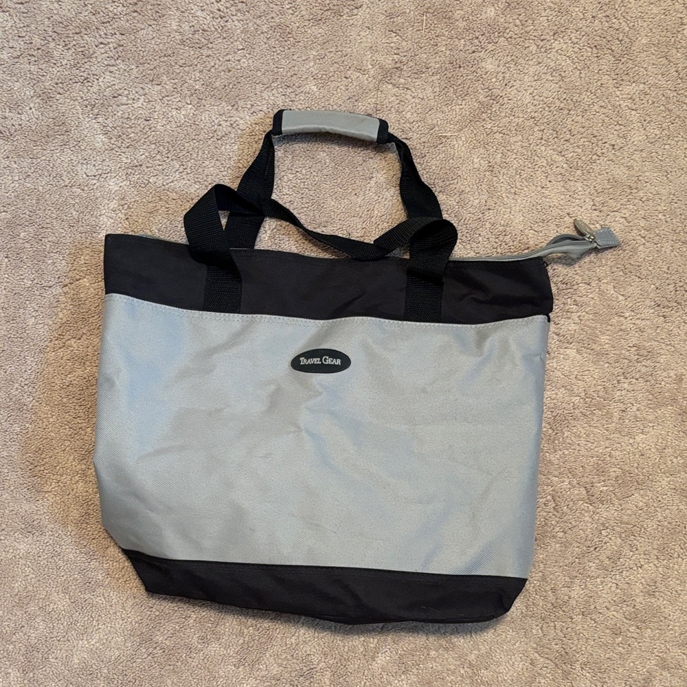 Burton Black and Gray Duffel Bag